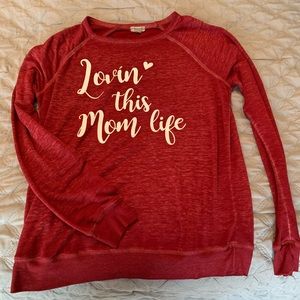 Graphic long sleeve t shirt